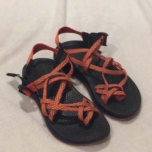 Orange Tribal Chacos